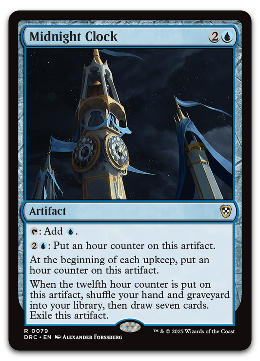 Midnight Clock (Commander: Aetherdrift)
