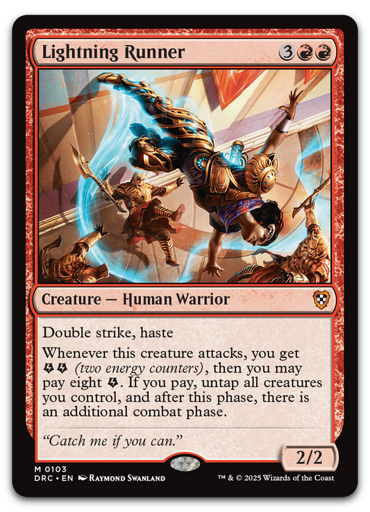 Lightning Runner (Commander: Aetherdrift)