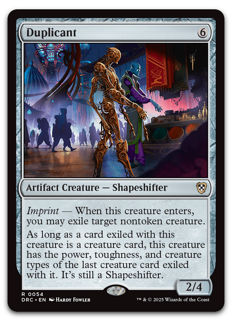 Duplicant (Commander: Aetherdrift)