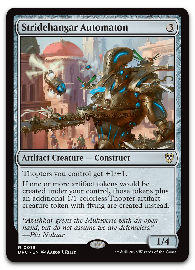 Stridehangar Automaton (Commander: Aetherdrift)