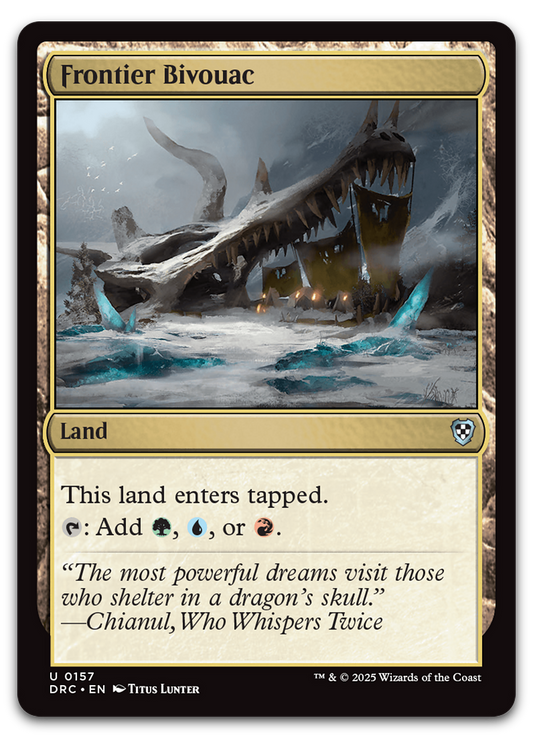 Frontier Bivouac (Commander: Aetherdrift)