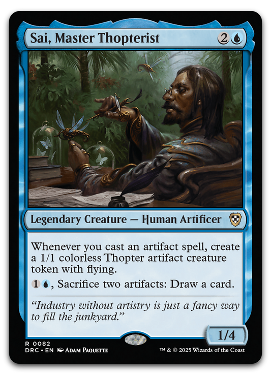 Sai, Master Thopterist (Commander: Aetherdrift)
