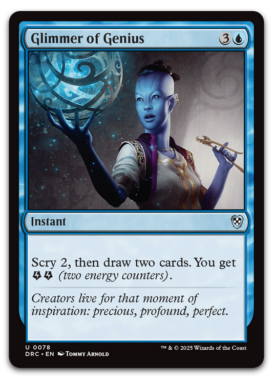 Glimmer of Genius (Commander: Aetherdrift)