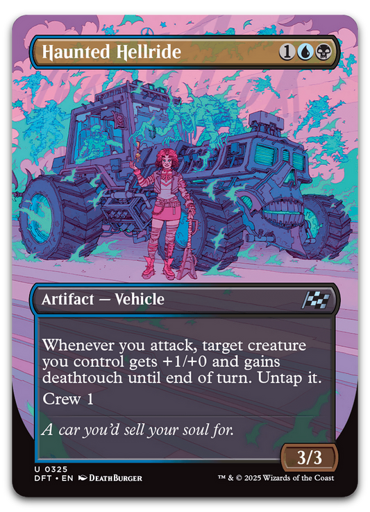 Haunted Hellride (Borderless) (Aetherdrift)