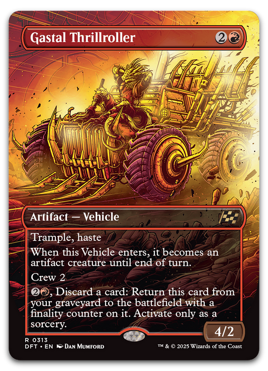 Gastal Thrillroller (Borderless) (Aetherdrift)