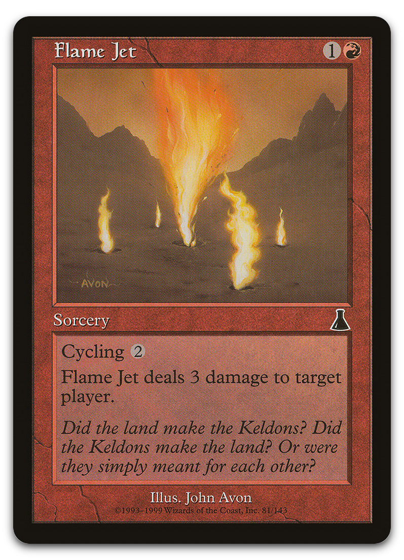 Flame Jet (Urza's Destiny)