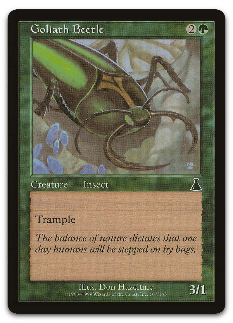 Goliath Beetle (Urza's Destiny)