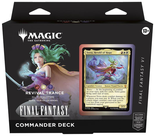 FINAL FANTASY Commander Deck - FINAL FANTASY VI Revival Trance