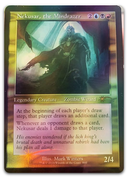 Nekusar, the Mindrazer (Retro Frame) (Secret Lair Drop Series)