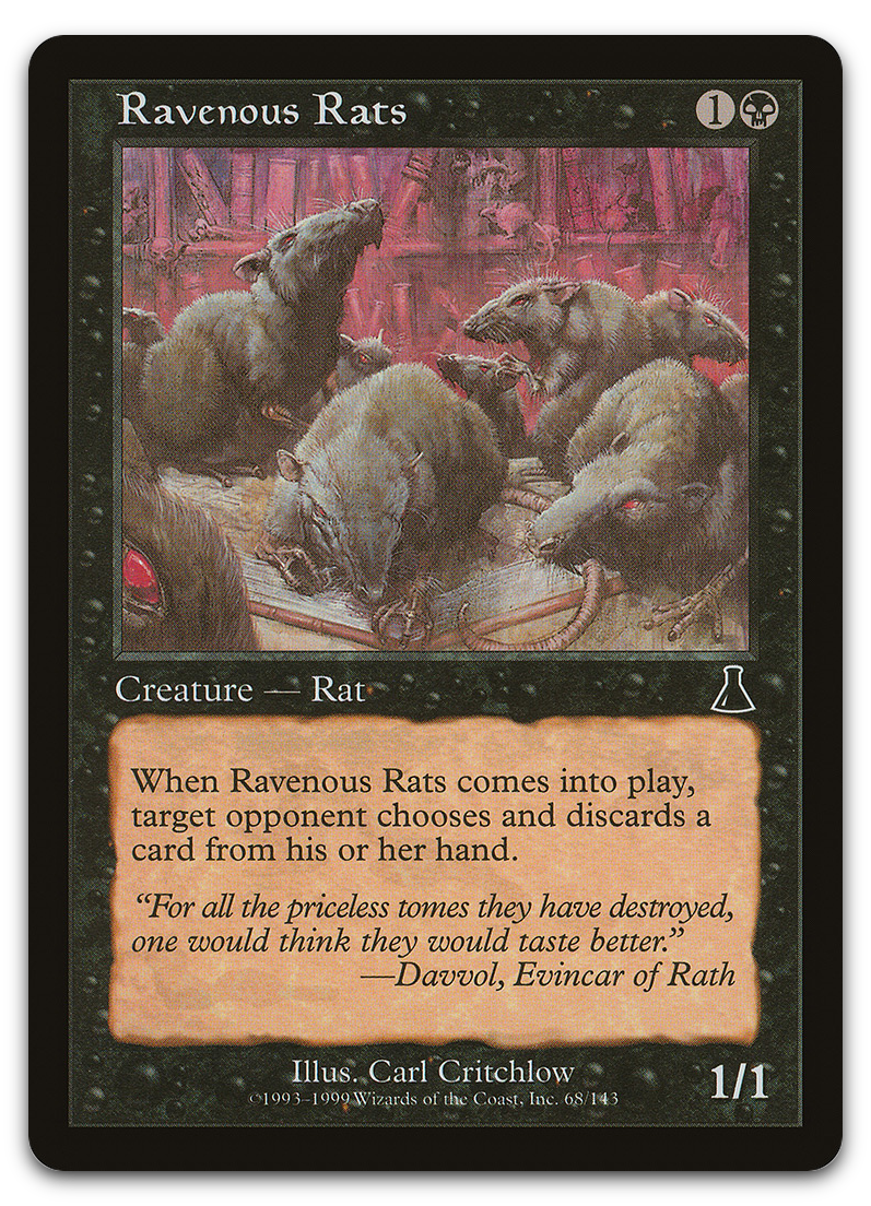 Ravenous Rats (Urza's Destiny)