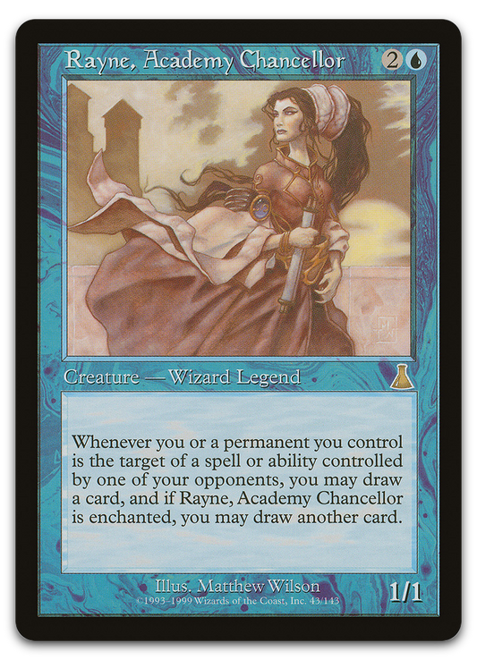 Rayne, Academy Chancellor (Urza's Destiny)