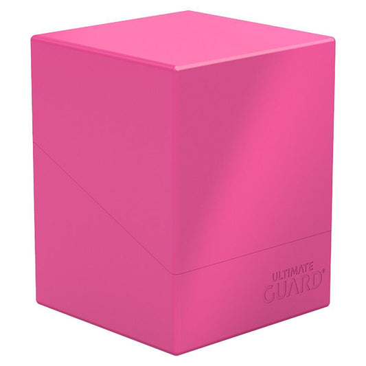 Boulder Deck Case 100+ - Solid Neon Pink- Ultimate Guard Deck Boxes
