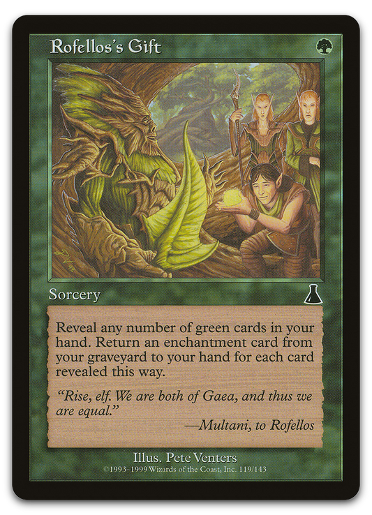 Rofellos's Gift (Urza's Destiny)