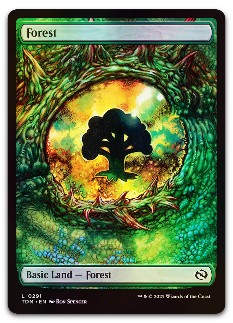 Forest (0291) (Tarkir: Dragonstorm)
