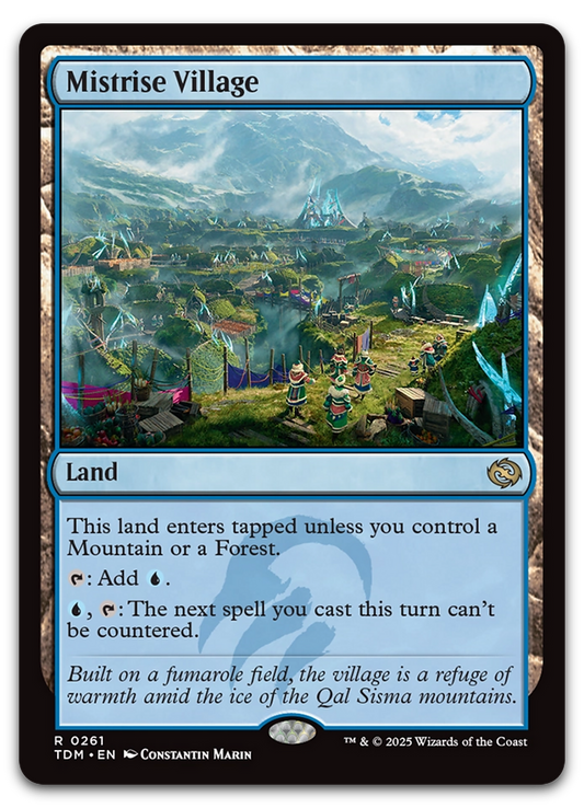 Mistrise Village (Tarkir: Dragonstorm)