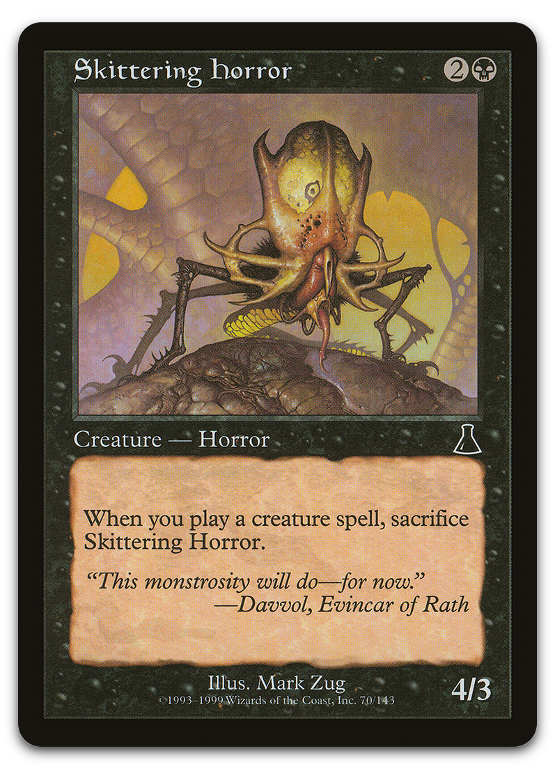 Skittering Horror (Urza's Destiny)