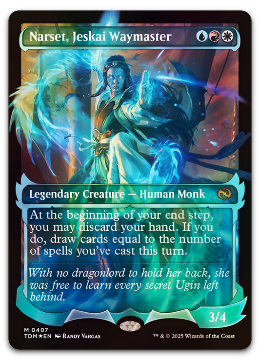 Narset, Jeskai Waymaster (Showcase) (Tarkir: Dragonstorm)