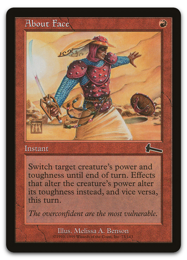 About Face (Urza's Legacy)