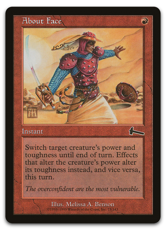 About Face (Urza's Legacy)