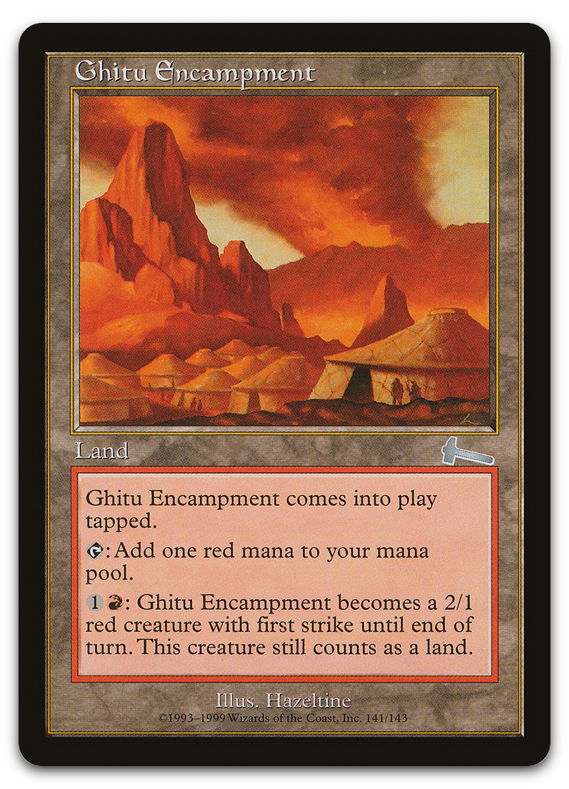 Ghitu Encampment (Urza's Legacy)