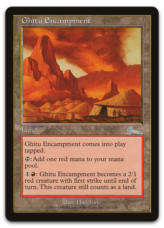 Ghitu Encampment (Urza's Legacy)