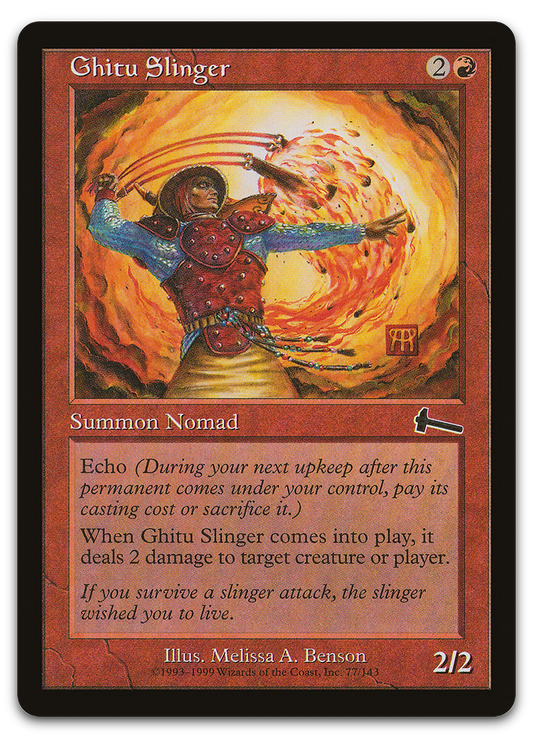 Ghitu Slinger (Urza's Legacy)