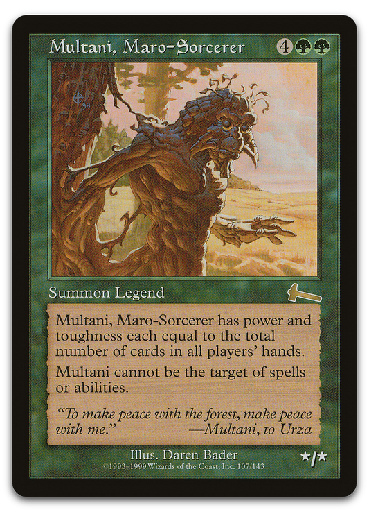 Multani, Maro-Sorcerer (Urza's Legacy)