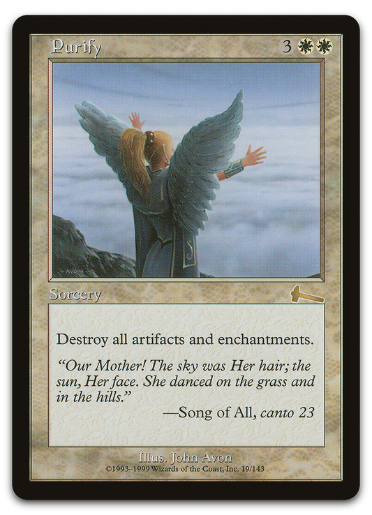 Purify (Urza's Legacy)