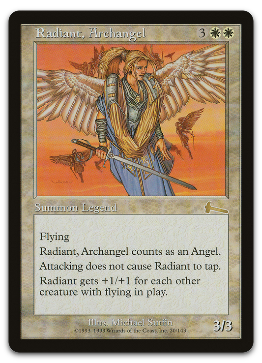 Radiant, Archangel (Urza's Legacy)