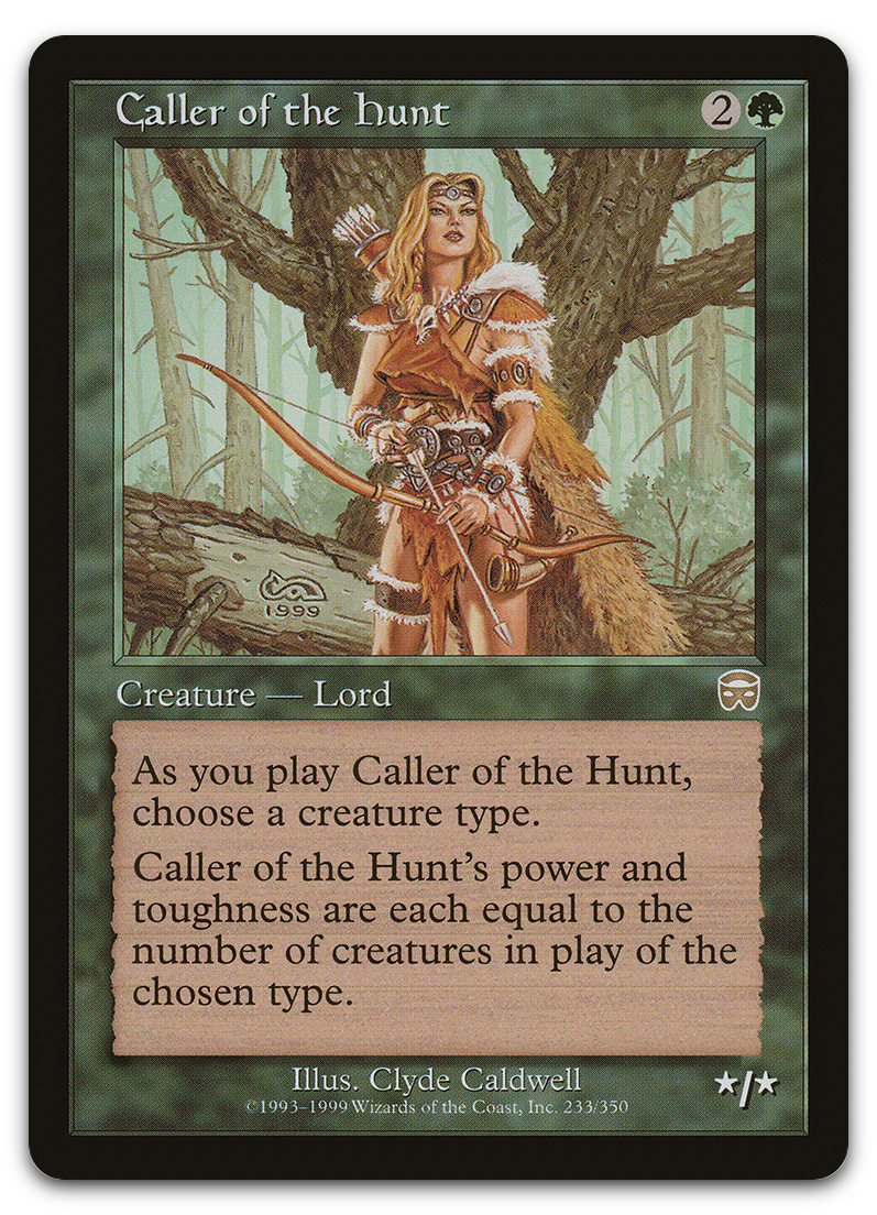 Caller of the Hunt (Mercadian Masques)