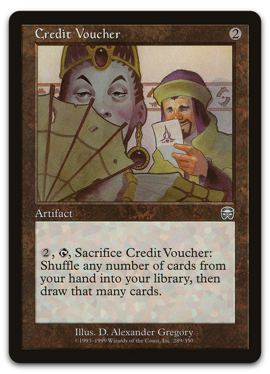Credit Voucher (Mercadian Masques)