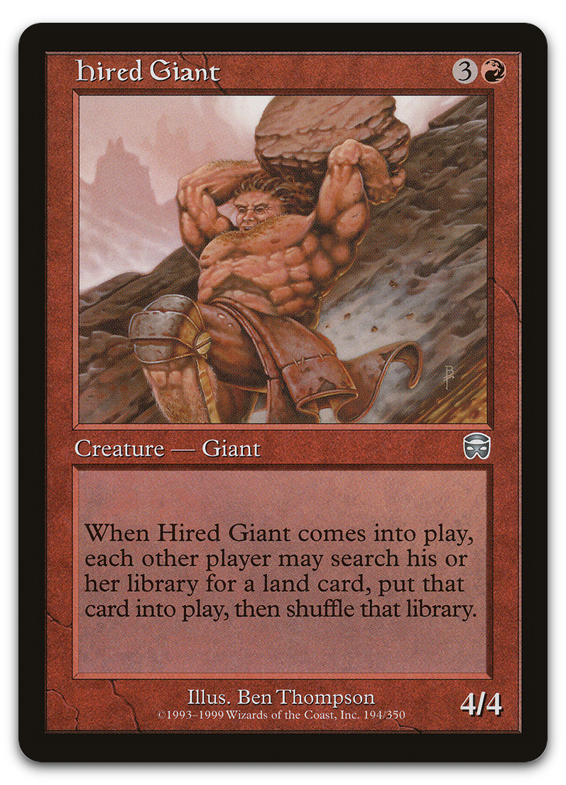 Hired Giant (Mercadian Masques)