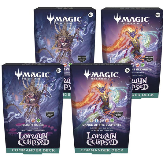 Lorwyn Eclipsed Commander Deck Case (2 of each deck)