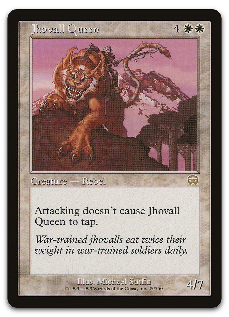 Jhovall Queen (Mercadian Masques)