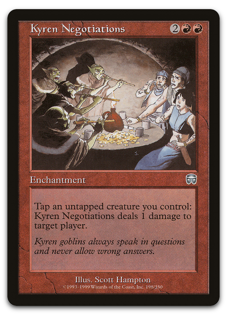 Kyren Negotiations (Mercadian Masques)