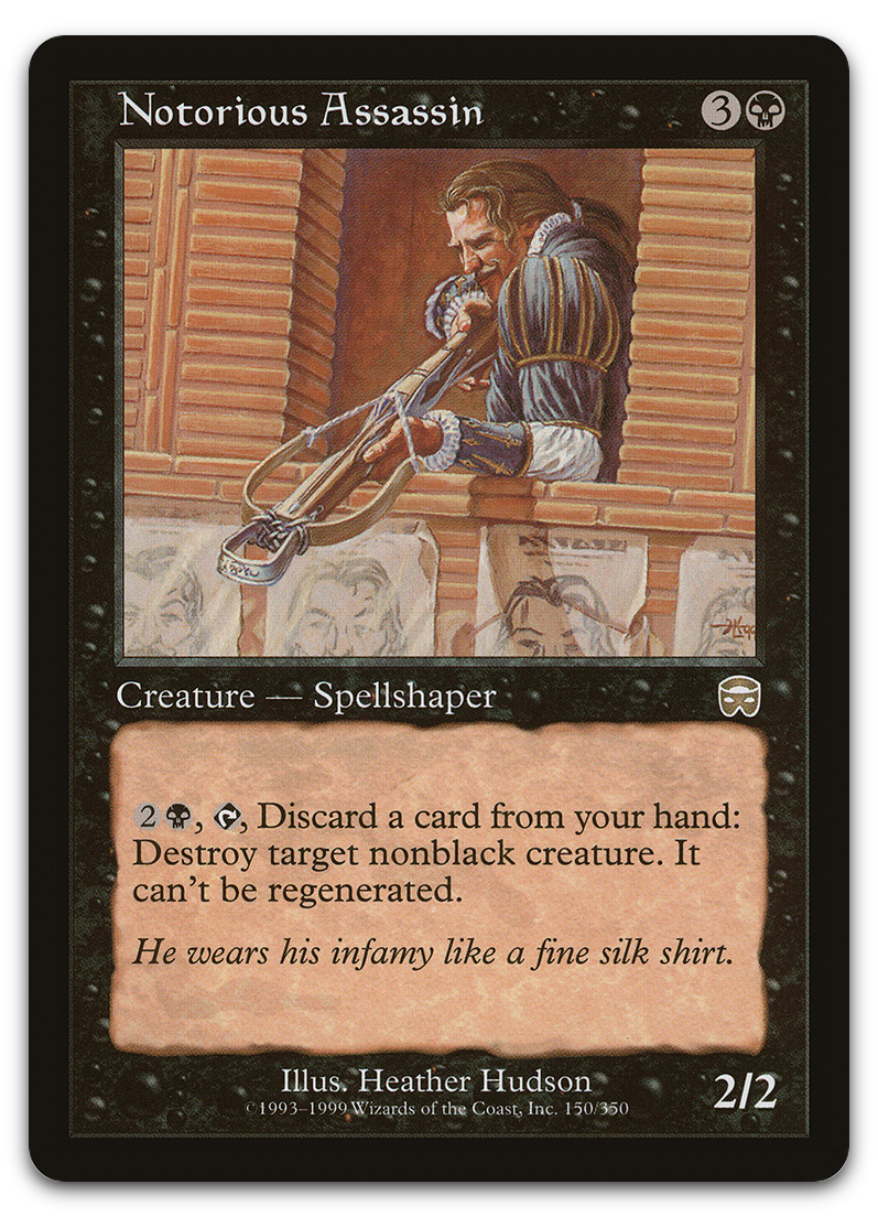 Notorious Assassin (Mercadian Masques)