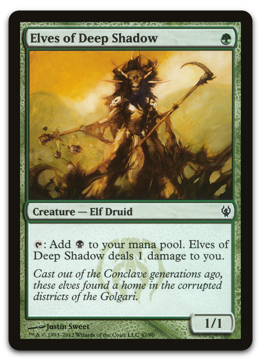 Elves of Deep Shadow (Duel Decks: Izzet vs. Golgari)