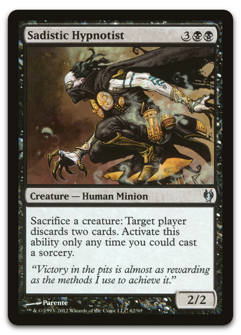 Sadistic Hypnotist (Duel Decks: Izzet vs. Golgari)