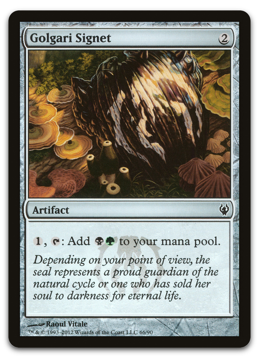Golgari Signet (Duel Decks: Izzet vs. Golgari)