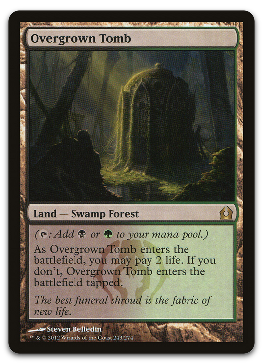 Overgrown Tomb (Return to Ravnica)