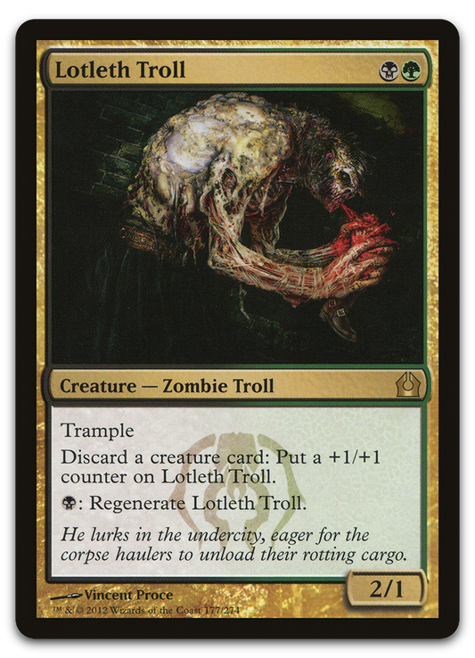 Lotleth Troll (Return to Ravnica)