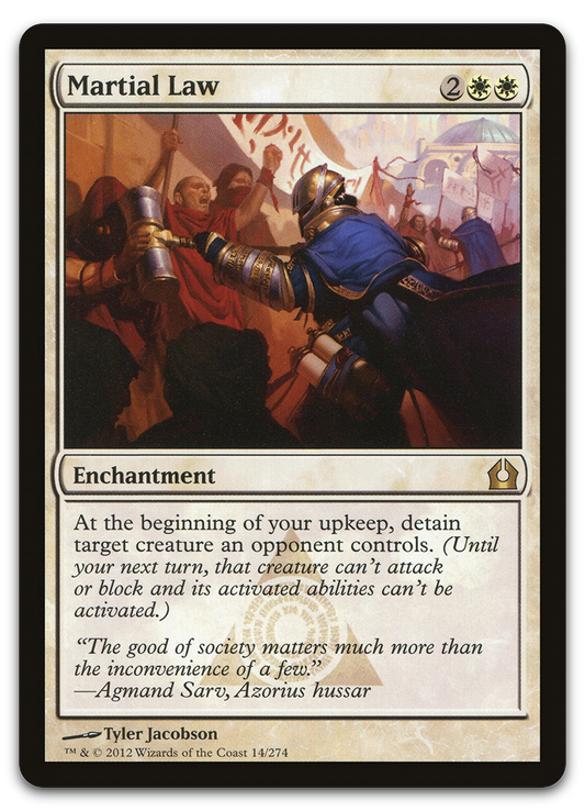 Martial Law (Return to Ravnica)
