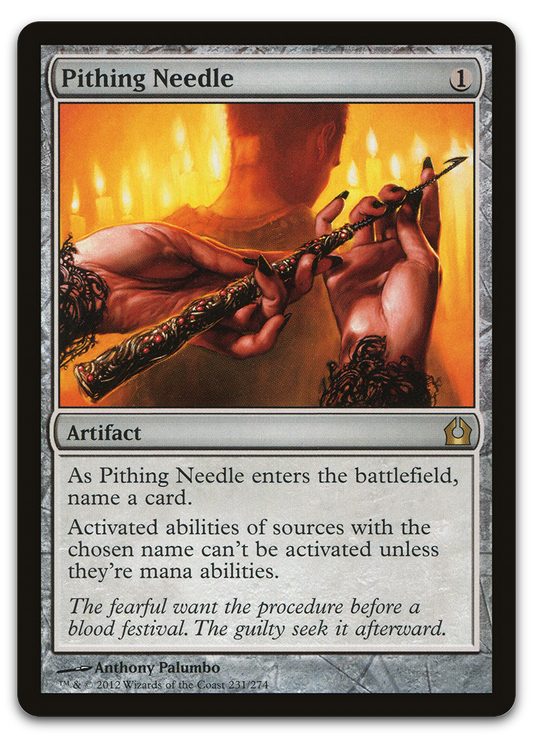 Pithing Needle (Return to Ravnica)