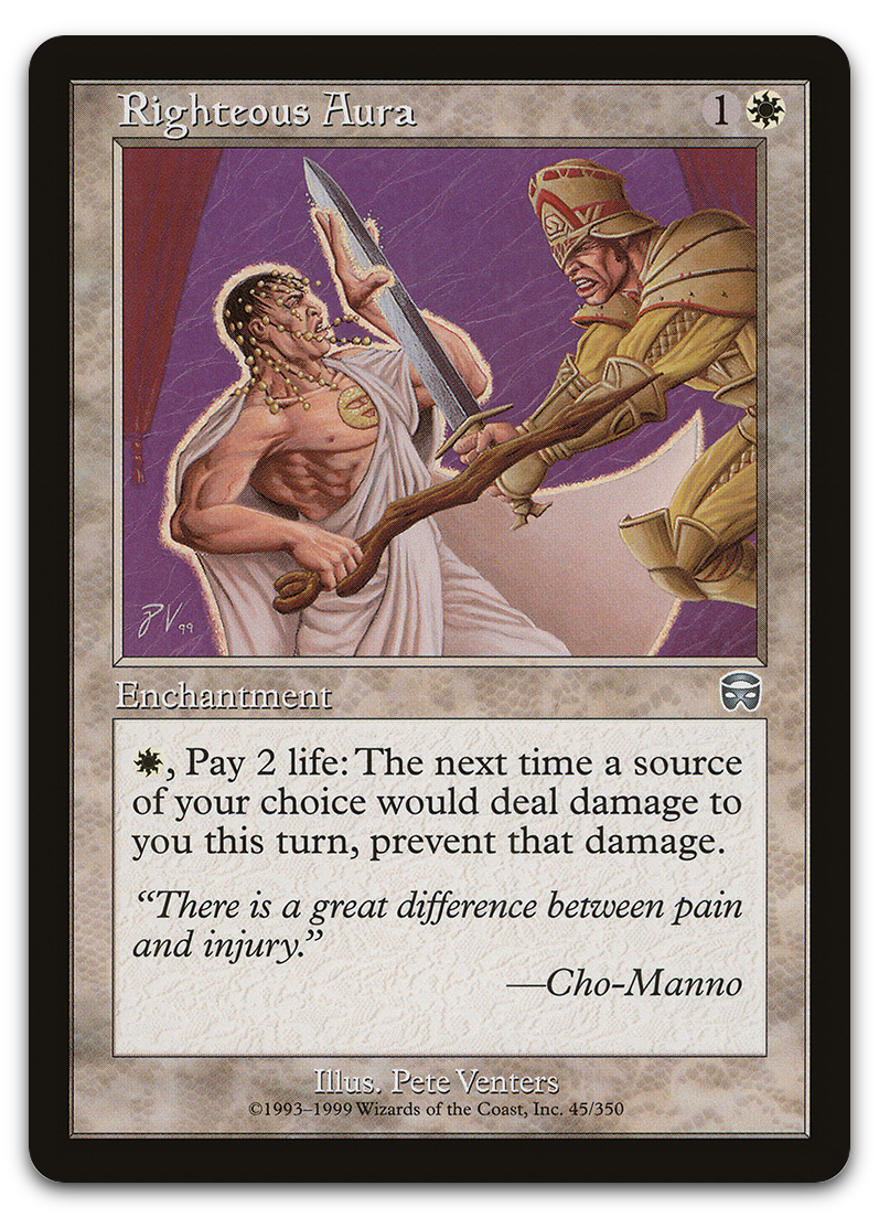 Righteous Aura (Mercadian Masques)