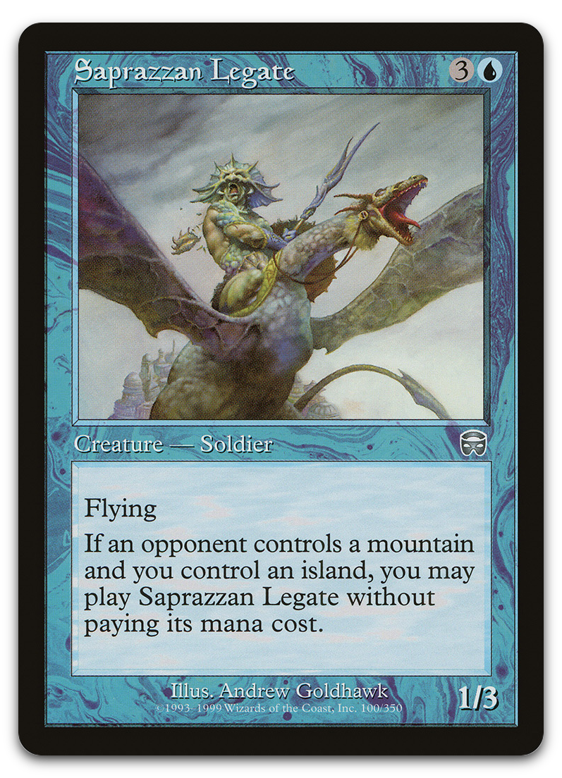 Saprazzan Legate (Mercadian Masques)