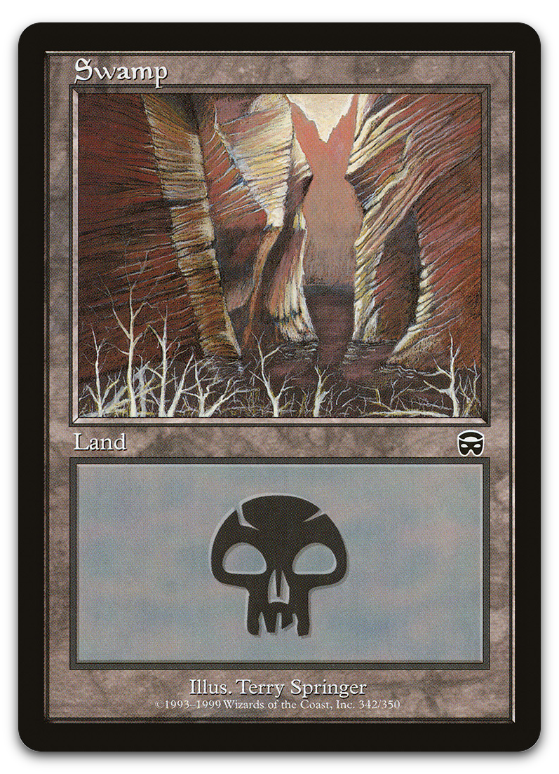 Swamp (342) (Mercadian Masques)