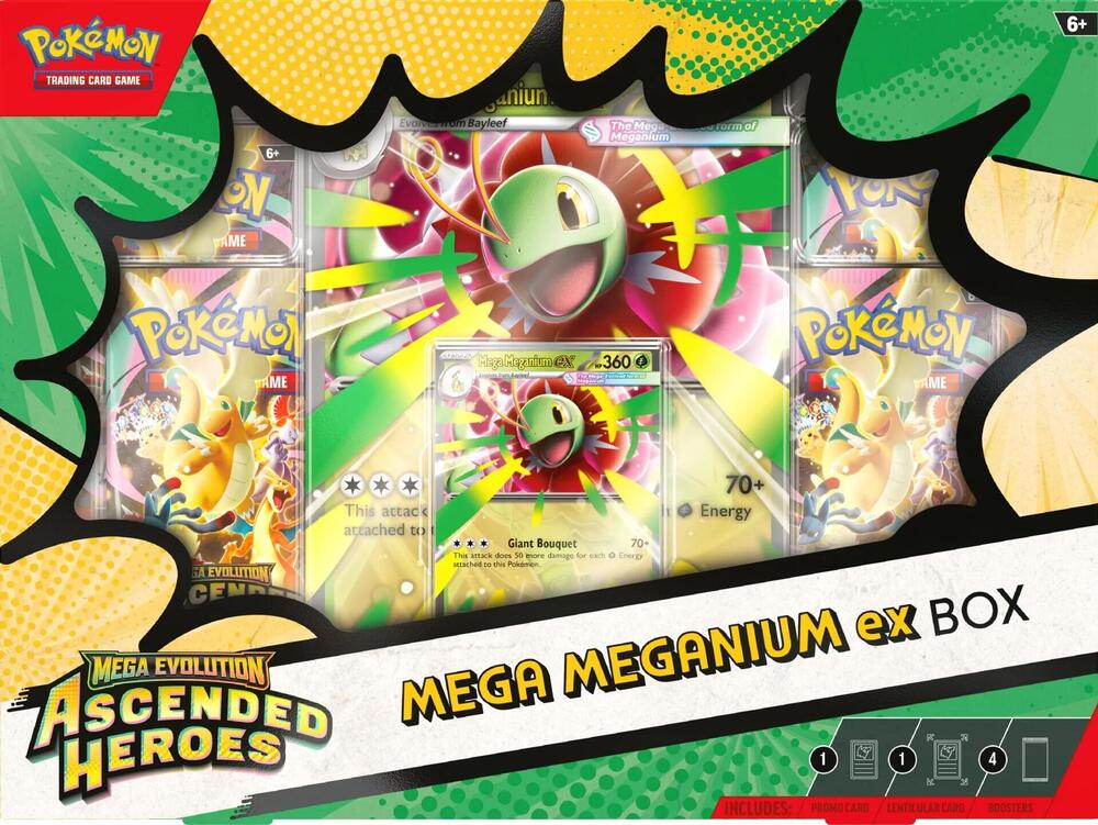 Pokemon TCG - Ascended Heroes Mega Meganium ex Box - ME: Ascended Heroes (ASC)