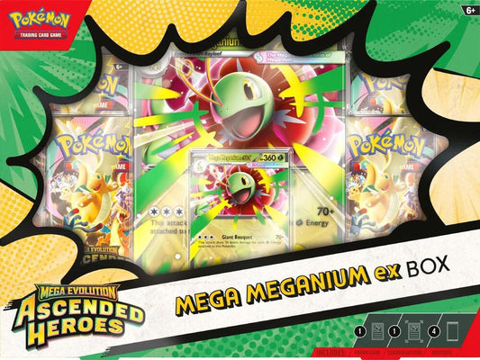 Pokemon TCG - Ascended Heroes Mega Meganium ex Box - ME: Ascended Heroes (ASC)