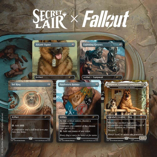 Secret Lair Drop: Secret Lair x Fallout: Greet the Dog - Non-Foil Edition - Secret Lair Drop Series (SLD)