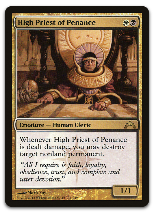High Priest of Penance (Gatecrash)